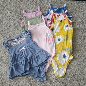Carter's Colorful Kids Bodysuits Set